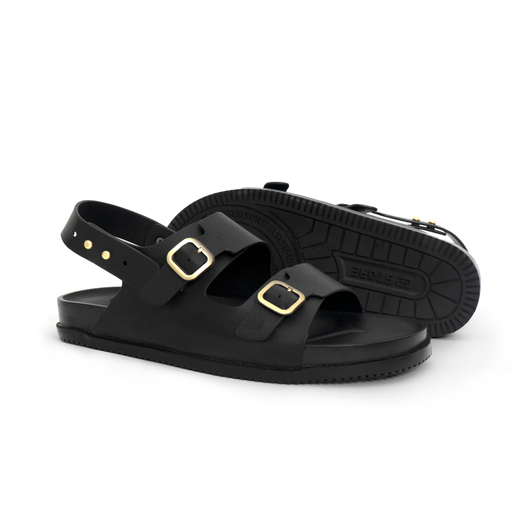 Ảnh Dép quai hậu G2 Kaio dép da sandal nam, Dép xăng đan đi học thời trang unisex dáng dép quai ngang đẹp chính hãng 2
