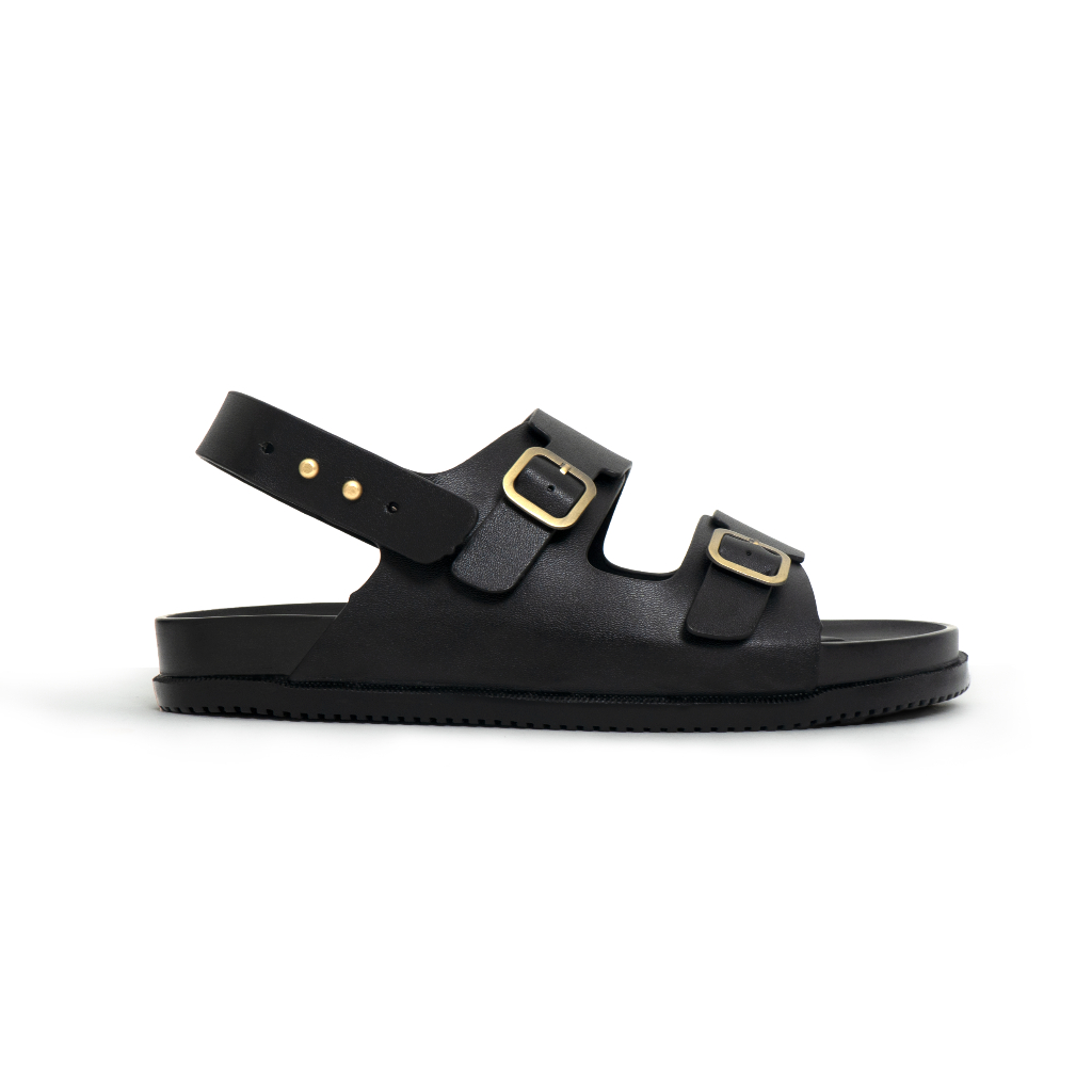 Ảnh Dép quai hậu G2 Kaio dép da sandal nam, Dép xăng đan đi học thời trang unisex dáng dép quai ngang đẹp chính hãng 4