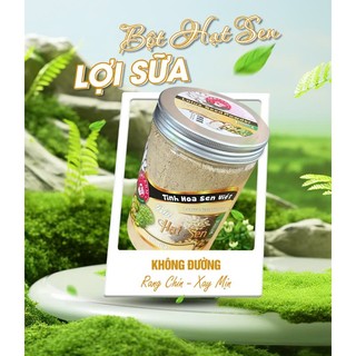 Bột hạt sen mix hạt Lợi Sữa Senfarm - Không đường