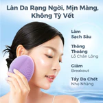 Máy rửa mặt FOREO LUNA 4 cao cấp được chứng minh lầm sàng làm sạch sâu mát-xa trẻ hoá da bằng sóng âm T-sonic phiên bản cho da nhạy cảm — ảnh 3