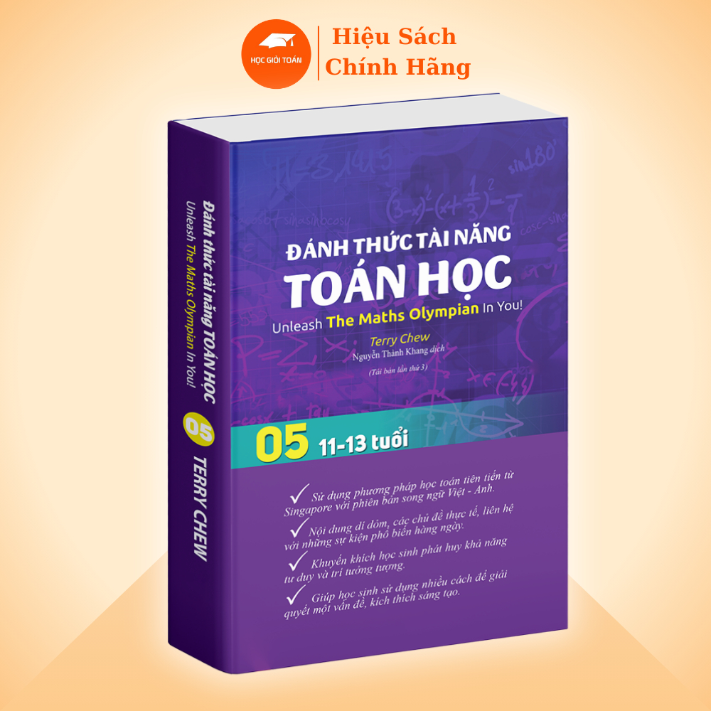 Ảnh Sách Đánh Thức Tài Năng Toán Học 5 - Học Giỏi Toán, Toán Singapore Song Ngữ Lớp 6 - 8 (11 - 13 Tuổi) 1