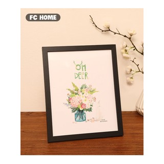 Khung ảnh để bàn bằng gỗ , mặt kính TẶNG KÈM CHÂN CHỐNG size 12x17 cm, 14.5x19.6 cm