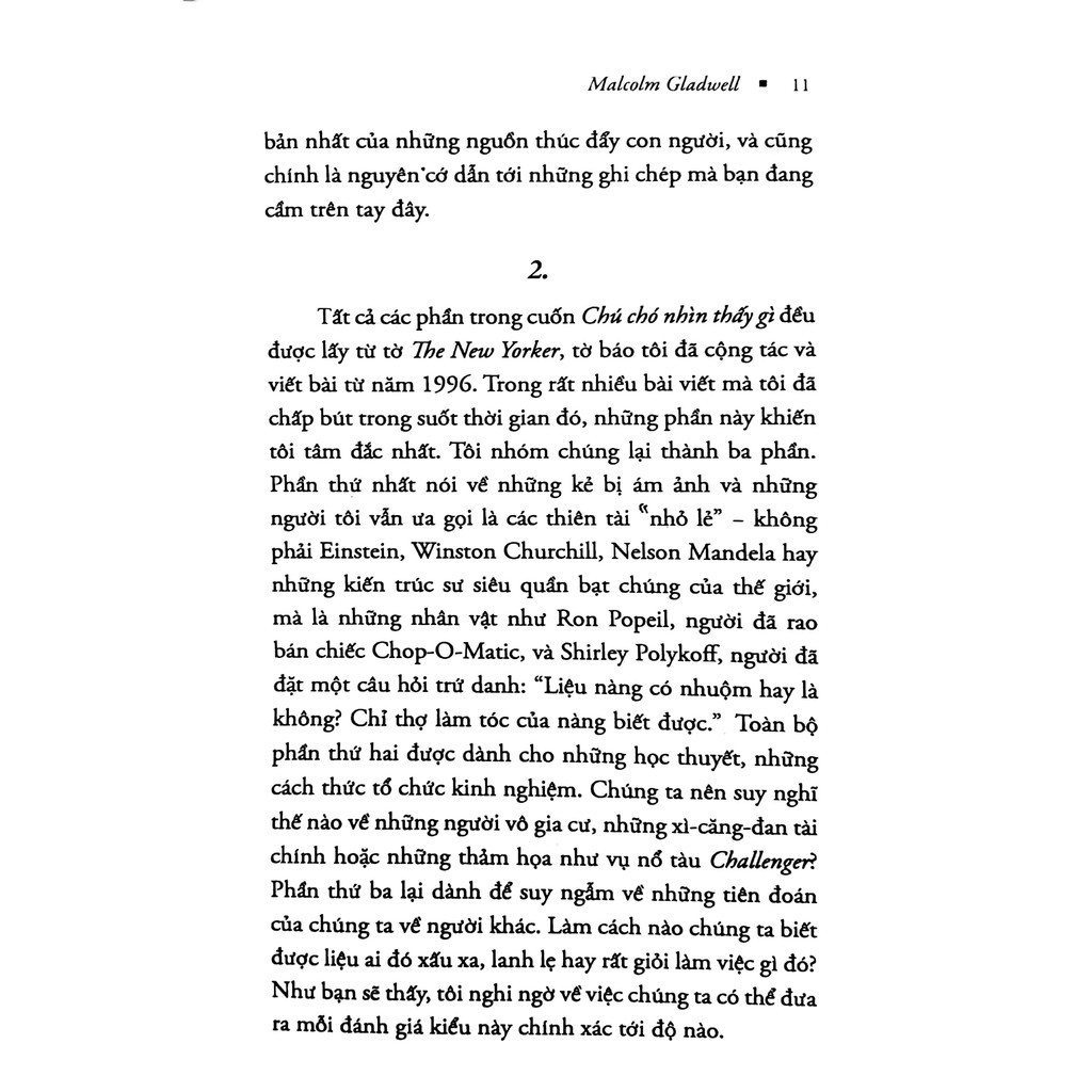 Sách - Chú Chó Nhìn Thấy Gì? - Malcolm Gladwell (Tái Bản Mới Nhất) - Alphabooks