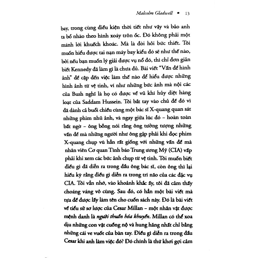 Sách - Chú Chó Nhìn Thấy Gì? - Malcolm Gladwell (Tái Bản Mới Nhất) - Alphabooks