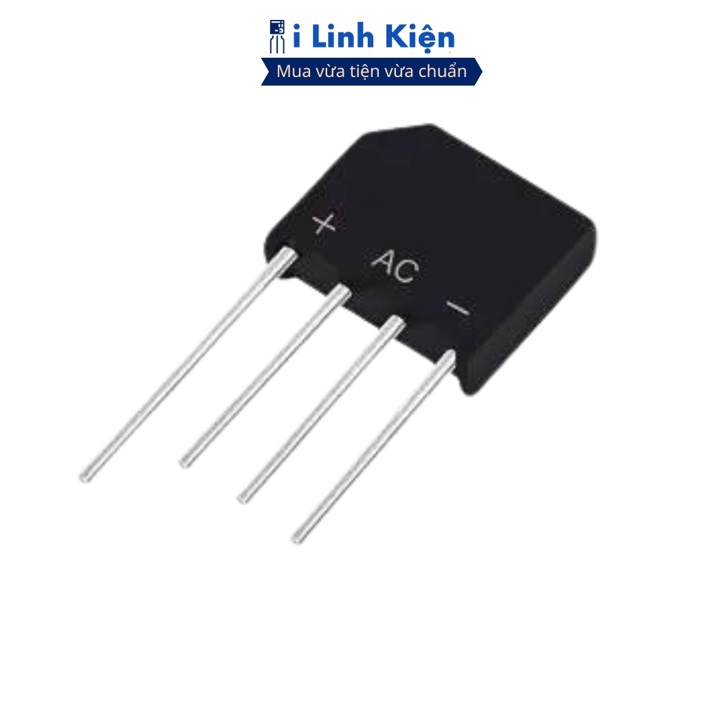 KBL610 Diode cầu 6A 1000V DIP-4 chính hãng ILinhkien