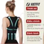 Đai chống gù lưng nữ JUSTFIT nẹp thẳng lưng, hỗ trợ chỉnh thẳng dáng, định hình lưng cho nam nữ