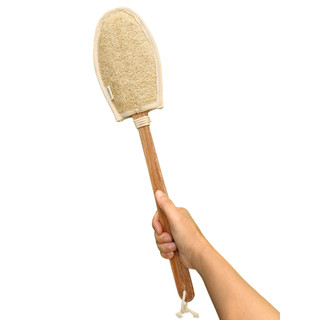 (Mộc Xơ) Cây Chà Lưng Xơ Mướp Dài 45cm - Cây Kì Lưng - Xơ Mướp Tắm - Sơ Mướp
