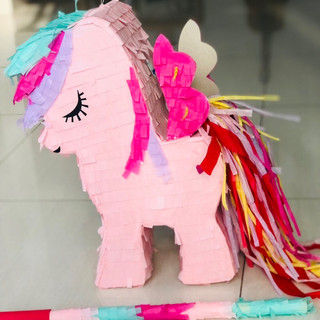 [TẶNG GẬY ĐẬP] Pinata Sinh Nhật Pony Dễ Thương – Trang Trí & Trò Chơi Đập Kẹo Cho Bé Trai Bé Gái