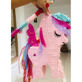 [TẶNG GẬY ĐẬP] Pinata Sinh Nhật Pony Dễ Thương – Trang Trí & Trò Chơi Đập Kẹo Cho Bé Trai Bé Gái