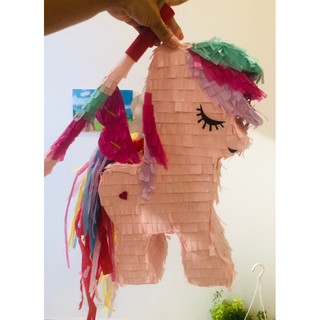 [TẶNG GẬY ĐẬP] Pinata Sinh Nhật Pony Dễ Thương – Trang Trí & Trò Chơi Đập Kẹo Cho Bé Trai Bé Gái