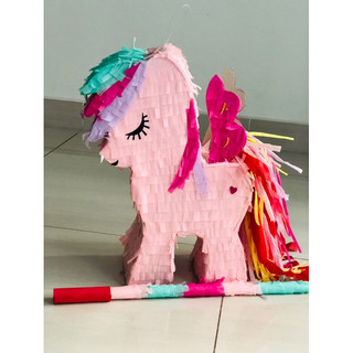 [TẶNG GẬY ĐẬP] Pinata Sinh Nhật Pony Dễ Thương – Trang Trí & Trò Chơi Đập Kẹo Cho Bé Trai Bé Gái