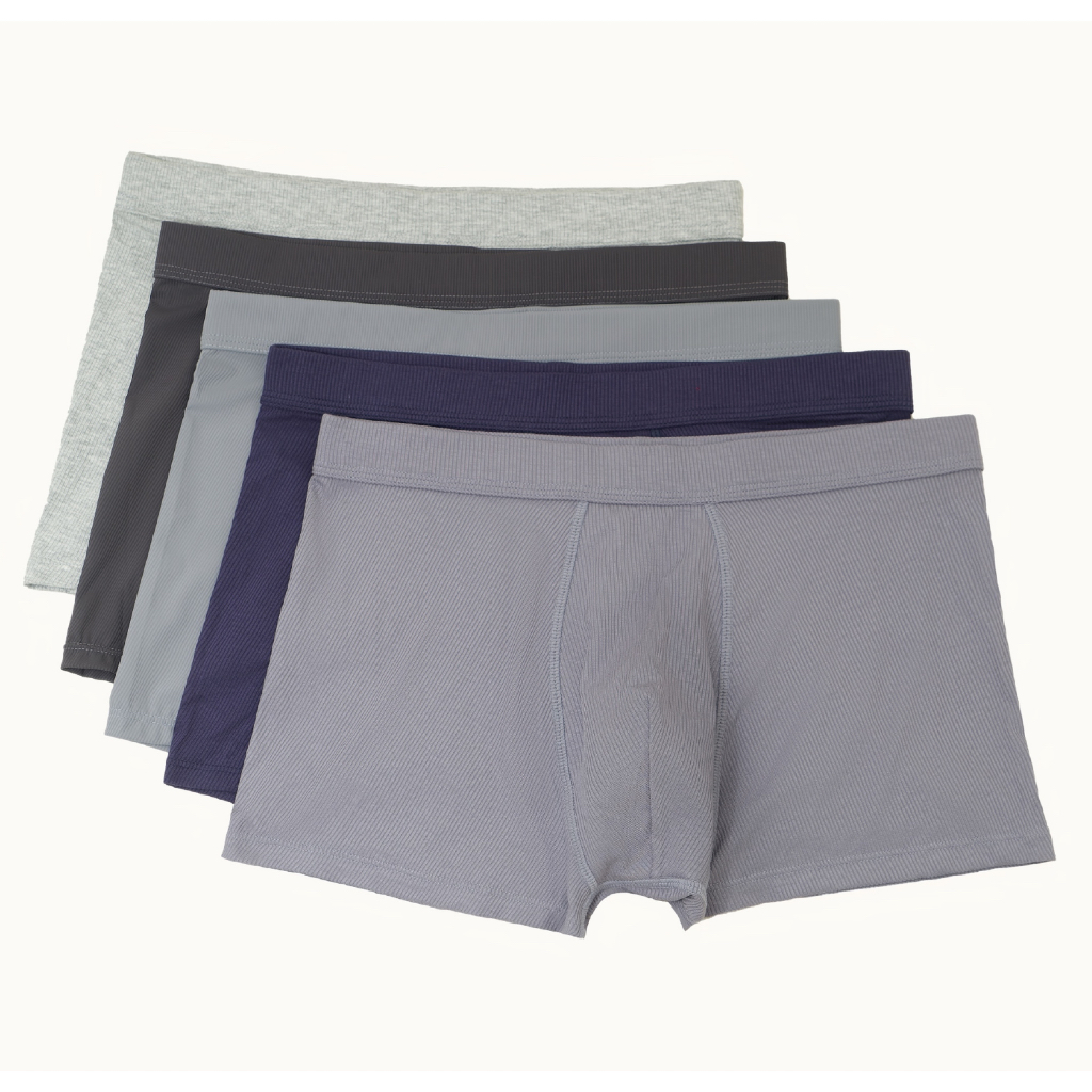 Quần lót boxer nam 2 lớp mềm mịn thoáng mát co giãn 4 chiều, chất liệu bông thun lạnh [Luôn che tên SP]
