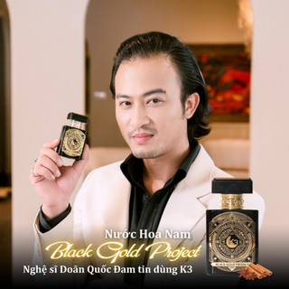 Combo 2 Chai Nước Hoa Nam Black Gold 100ML - K3 Perfume