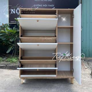 Tủ đựng giày hiện đại N90cm Nội Thất Tiết Kiệm 89899