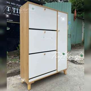 Tủ đựng giày hiện đại N90cm Nội Thất Tiết Kiệm 89899