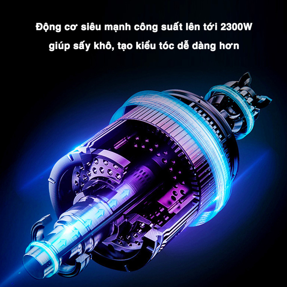 Máy Sấy Tóc 2 Chiều Nóng Lạnh DIDOOGLT Công Suất Lớn Gió Mạnh Chuẩn Salon