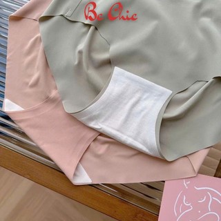 Quần lót nữ đúc su cạp chun chống tụt in chữ CHARM - quần chip nữ mỏng nhẹ không lộ viền Q 2375 BC_CHIC