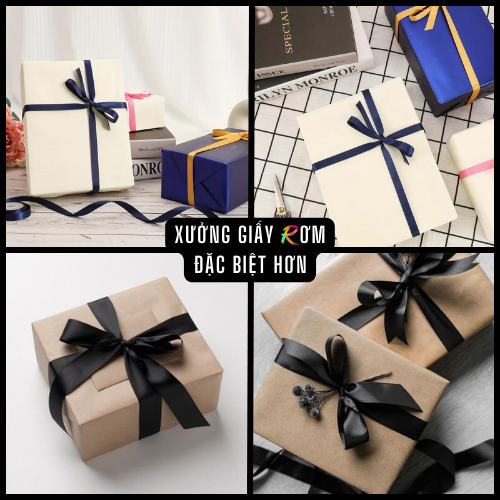 [Ruy băng lụa vải 4cm] Cuộn dài 20m dùng trang trí, gói quà, cột nơ, làm hoa - nhiều màu - siêu rẻ