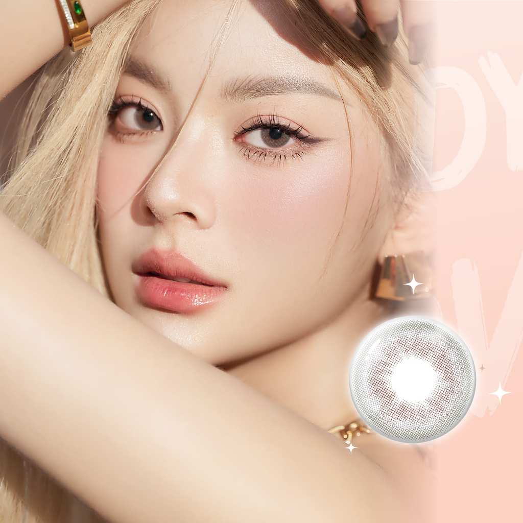 Ảnh Luxury lens DOLL EYES - Oh Really ombre grey 1