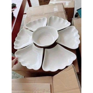BỘ BÁT ĐĨA HOA MẶT TRỜI