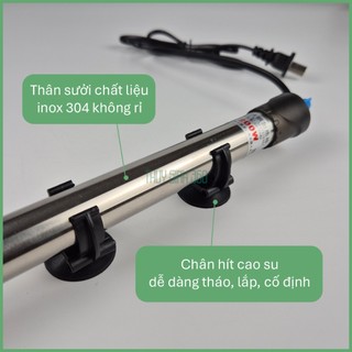 Sưởi Inox JBA Y3 - Inox 304 Không Rỉ - Sử Dụng Cho Bể Cá