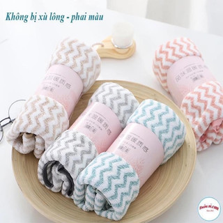 [SIÊU RẺ] Combo 5 Khăn Mặt Hàn Quốc kẻ,siêu mềm mịn, thấm hút tốt , mềm mịn