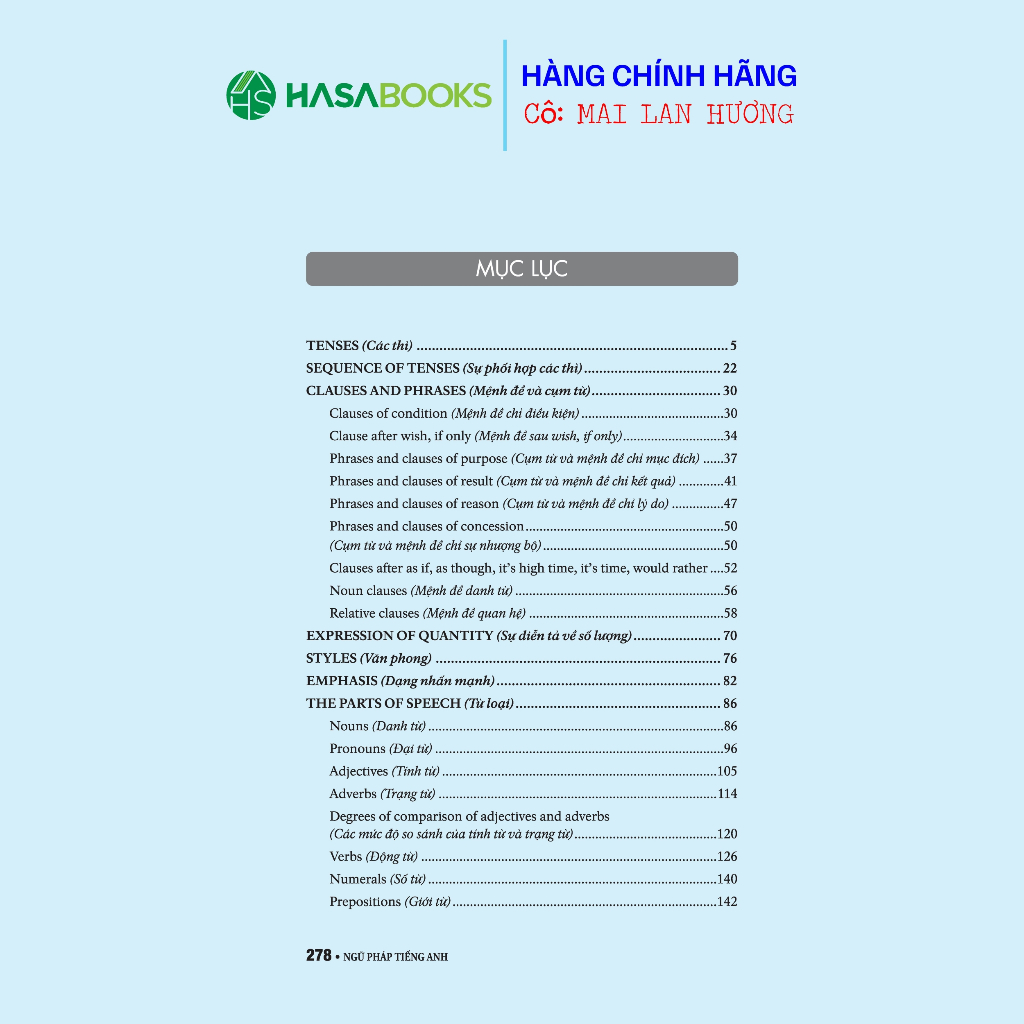 Ảnh Sách Ngữ Pháp Tiếng Anh và Giải Thích Ngữ Pháp Tiếng Anh (Bài Tập & Đáp Án) - Mai Lan Hương 4