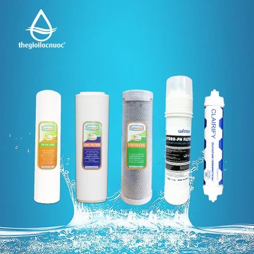 Combo lõi lọc nâng cấp Máy lọc nước các hãng thành máy KIỀM HYDROGEN model: F-CB-BNC-KM