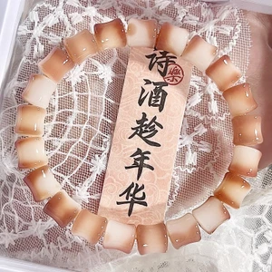 Vòng Tay Chuỗi Hạt Bồ Đề 9mm Hình Tre Phật Thời Trang Trung Hoa