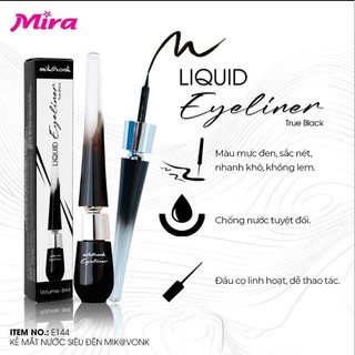 Kẻ mắt nước Collagen không lem, không trôi, siêu đen Mik@vonk E144