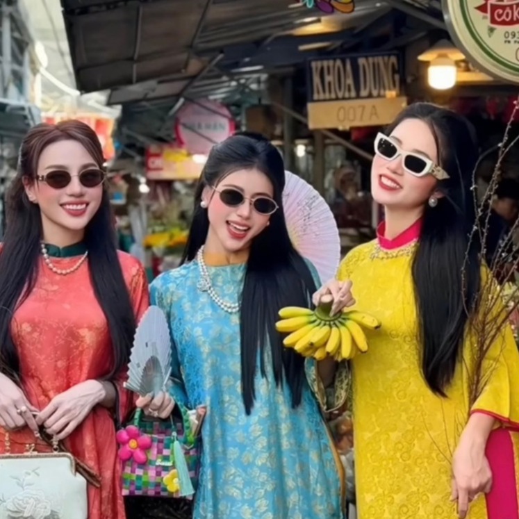 Kính râm thời trang tròn  kính chụp áo dài Tết thầy bói tin hin Camcamvintage phong cách Ulzzang Hàn Quốc Horizon