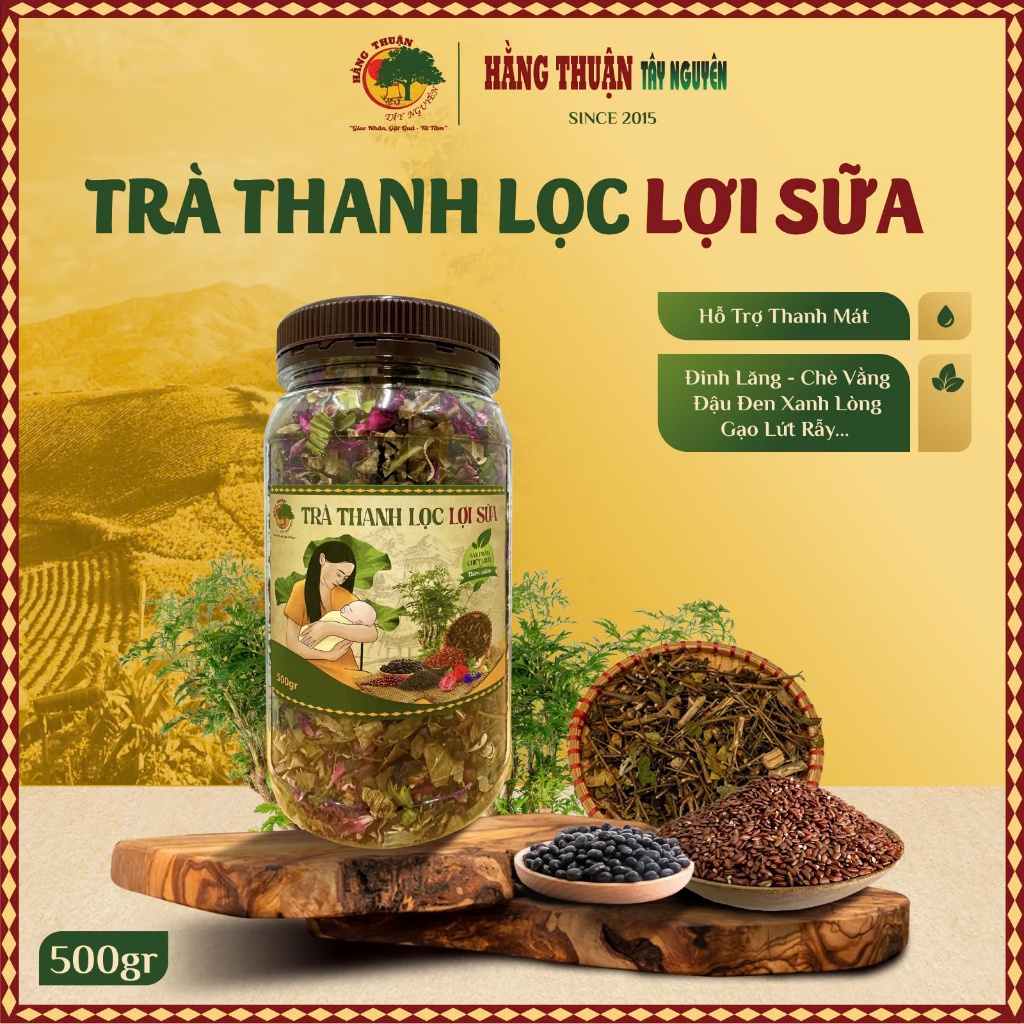 Trà Thảo Mộc Lợi Sữa Hằng Thuận Tây Nguyên