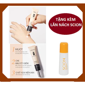 Combo Kem Nền Che Khuyết Điểm Hiisees Chữ G 30g Che Phủ Hiệu Qủa Khuyết Điểm