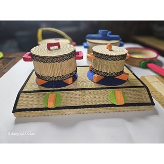 (Mới nhất) Bộ nấu ăn làm bằng trúc, bộ nấu ăn steam