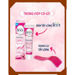 MẪU MỚI _ Kem triệt lông vĩnh viễn Veet - triệt sạch lông nách , lông chân tay , lông bikini...hiệu quả