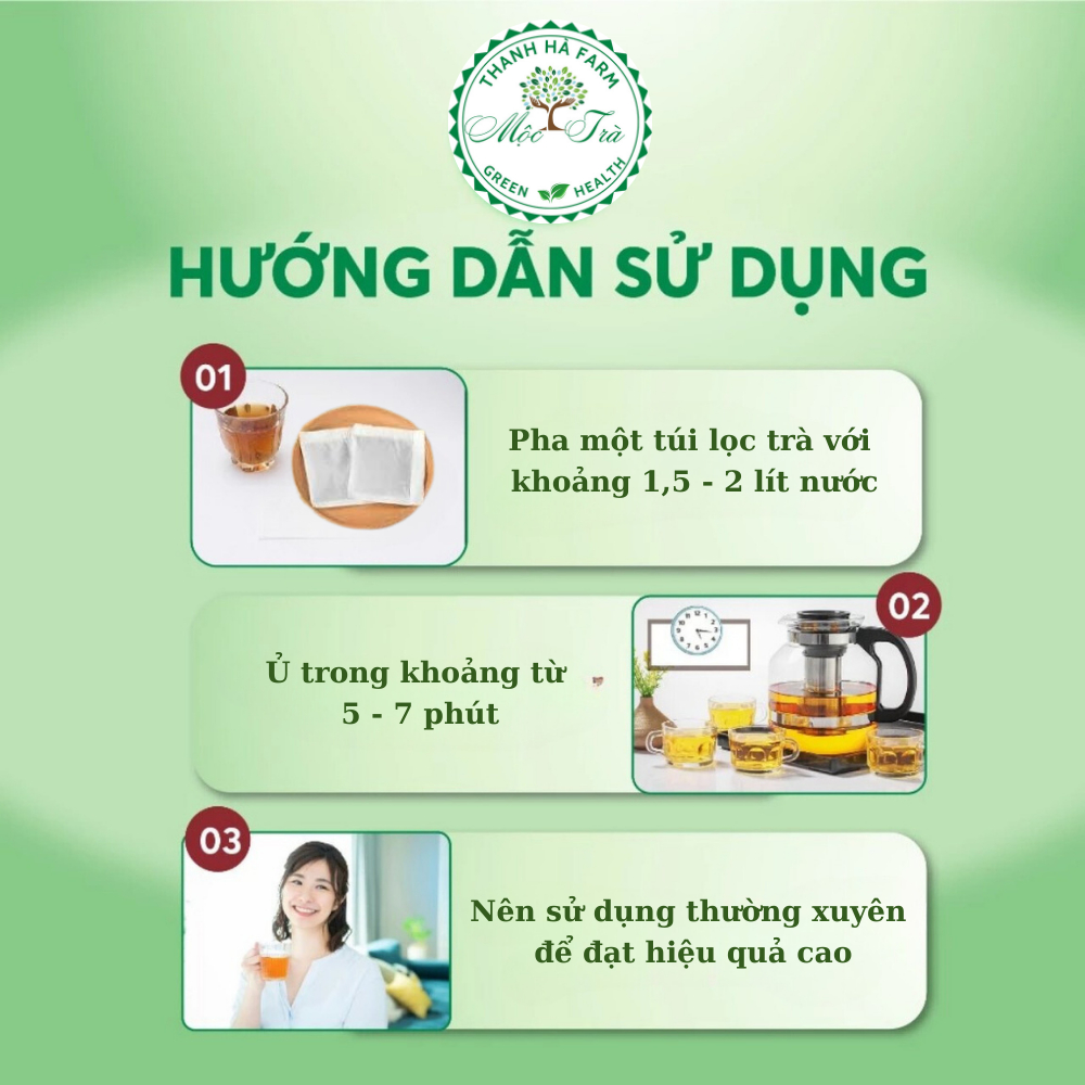 Trà Lá Ổi 6 Vị  Combo 60 Túi Lọc Mix Thảo Mộc – Hỗ Trợ Giảm Cân, Tiểu Đường, Thanh Lọc Cơ Thể