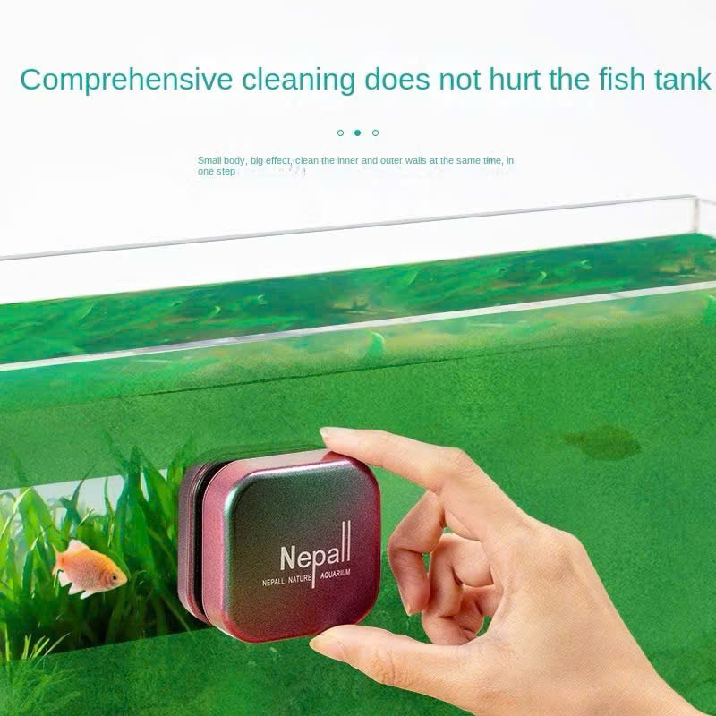 Nam Châm lau Kính, bể cá NEPALL | cao cấp 4