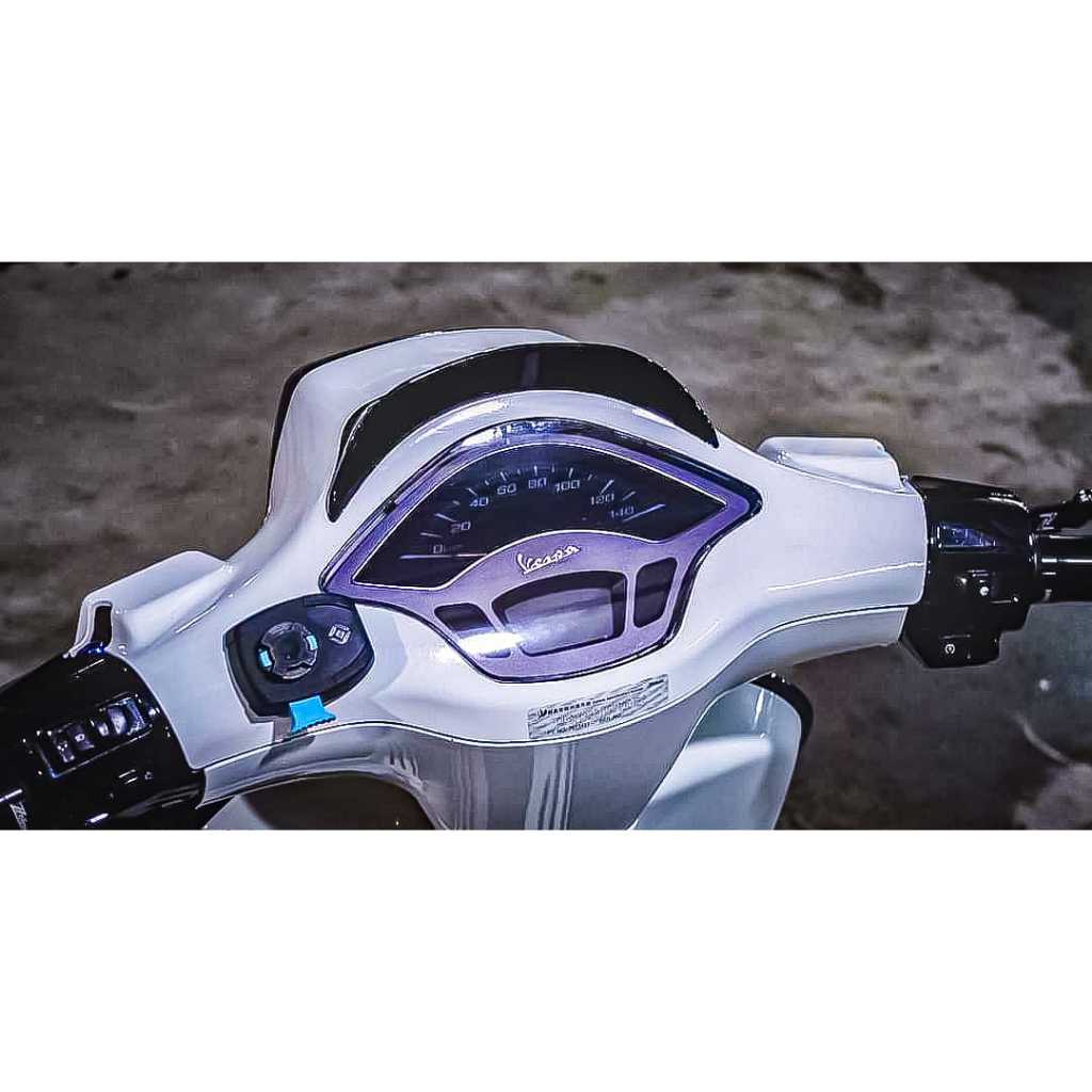 PPF Vespa sprint.. dán bảo vệ mặt đồng hồ xe , xước tự phục hồi vết xước dâm