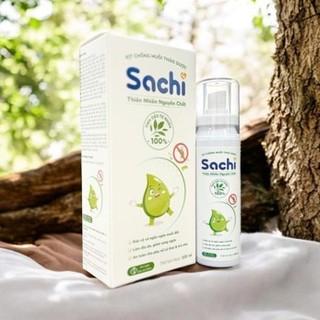 Xịt chống muỗi Sachi 100ml bảo vệ da bé khỏi muỗi đốt, côn trùng cắn