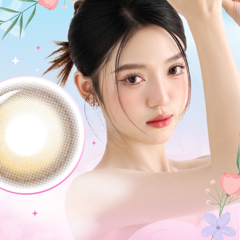 Ảnh Luxury lens DOLL EYES - Fanté hazel 3