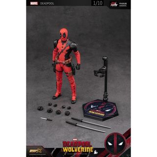 [MARVELSTORE] COMBO 2 Mô hình Deadpool và Wolverine mới nhất ZDTOYS cử động khớp tỷ lệ 1:10