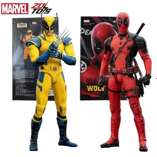 [MARVELSTORE] COMBO 2 Mô hình Deadpool và Wolverine mới nhất ZDTOYS cử động khớp tỷ lệ 1:10