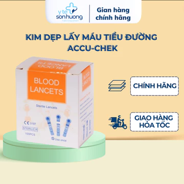 Kim dẹp lấy máu tiểu đường dành cho máy đo đường huyết Accu-Chek