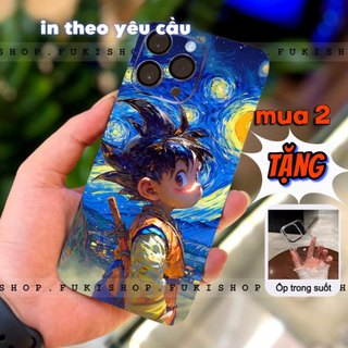 Miếng dán Skin Mặt Lưng Songoku MS010 FULL VIỀN Dành cho 15 pro max 14 pro max 13 pro max - FukiShop