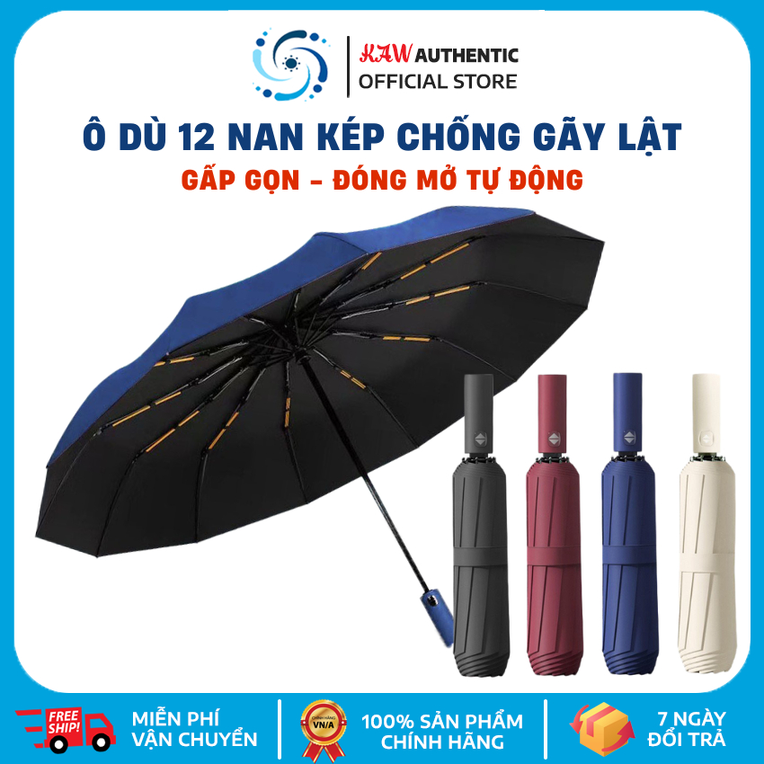 Ô 12 Nan Gấp Gọn Tiện Lợi, Dễ Dàng Mang Theo