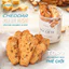 COMBO 4 Hũ Biscotti Ăn Kiêng Nguyên Cám Low Calories (600g) - Bánh Ngũ Cốc Ăn Vặt Lành Mạnh Hebekery