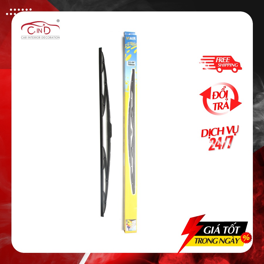 Gạt Mưa Gọng Sắt VIAIR 311 (28 Inch/700 mm)