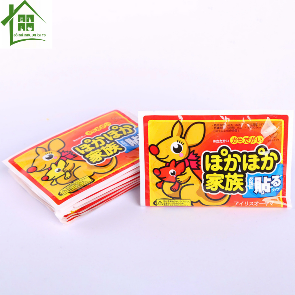 Miếng dán giữ nhiệt làm nóng giữ ấm cơ thể 6-8h, gan bàn chân vào mùa đông, làm ấm bụng.