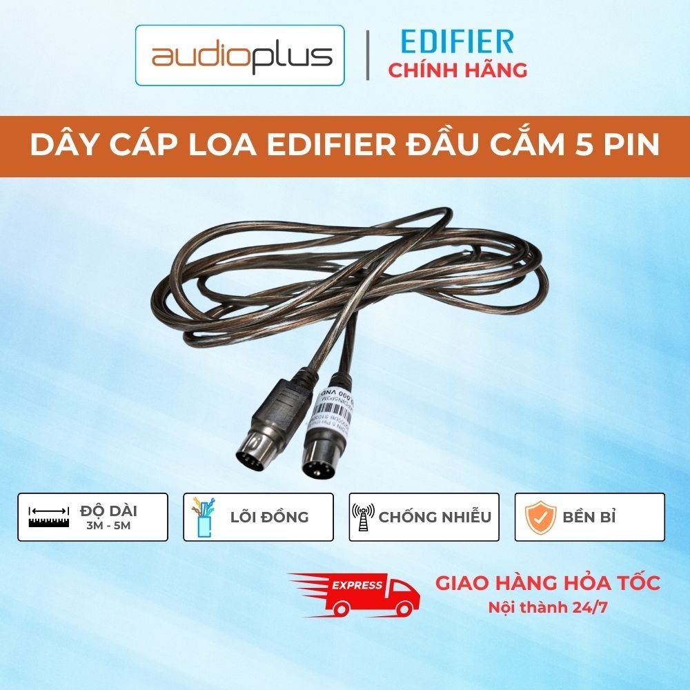 Dây cáp loa EDIFIER đầu cắm 5 pin cho EDIFIER R2000DB, S1000MKII ...
