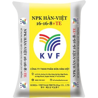 NPK 16-16-8 Gói 1kg - Phân Bón Hỗn Hợp Cho Mai Vàng, Cây Kiểng, rau sạch